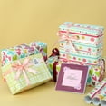 Aopfjg Big Deals!Colorful Gift Wrapping Paper Holiday Party Gift