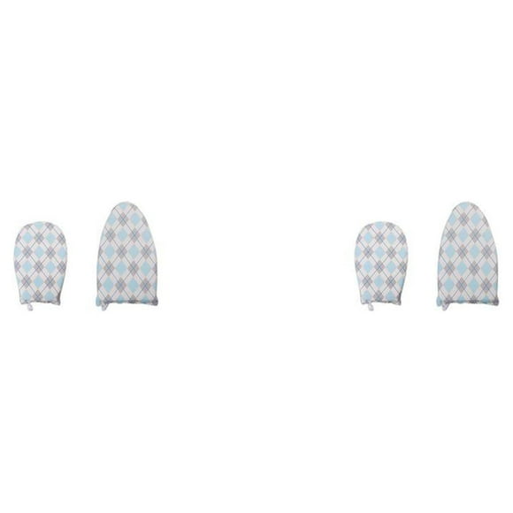 Billuyoard Guantes de vapor para ropa, 2 uds., de algodón, impermeables, resistentes al calor, soporte para tabla de planchar, almohadilla Type2 NO2