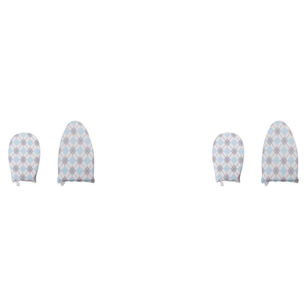 Naiovety 2 piezas de guantes de vapor para ropa, almohadilla para tabla de planchar, accesorio de repuesto Type2 NO2
