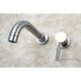 thumbnail image 3 of Kingston Brass KS8118DL Single-Handle Wall Mount Bathroom Faucet, Brushed Nickel, 3 of 4