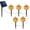 Orange, variant on Solar Halloween 13" Pumpkin Ground Light, Orange Warm Radiance Waterproof Stake Decor for Garden Walkway Courtyard Front Door, Fllostpr