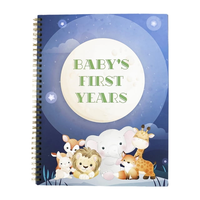 Libro de recuerdos para niños,Libro de recuerdo del primer año del bebé Libro de embarazo,Libro de recuerdos para bebés: cada desde hasta los 5 años,Álbum de recortes