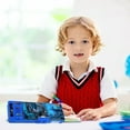 thumbnail image 5 of Estuche para lápices para niños, estuche organizador de papelería multifuncional con calculadora y lápiz, artículos lindos para niños, 5 of 5