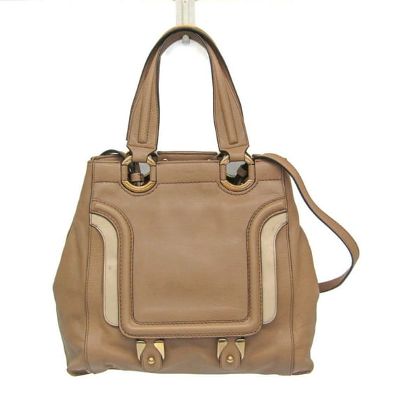 Pre-Owned Chloé Women's Leather Handbag,Shoulder Bag Brown (Good)