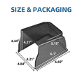 thumbnail image 2 of Doorbell Rain Cover, Transparent Doorbell Water Shield Waterproof Protector Doorbell Access Control Attachment, 2 of 7