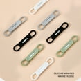 thumbnail image 3 of UNTERING 4Pcs Magnetic Pen Holder for Desk, Refrigerator, Whiteboard, Silicones Pen Holder for Desk, Desk Marker Holder, 3 of 8