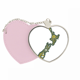 thumbnail image 1 of Nueva Zelandia verdor de Sunshine Island Bolsa de viaje Mirror maquillaje corazón rosa, 1 of 4