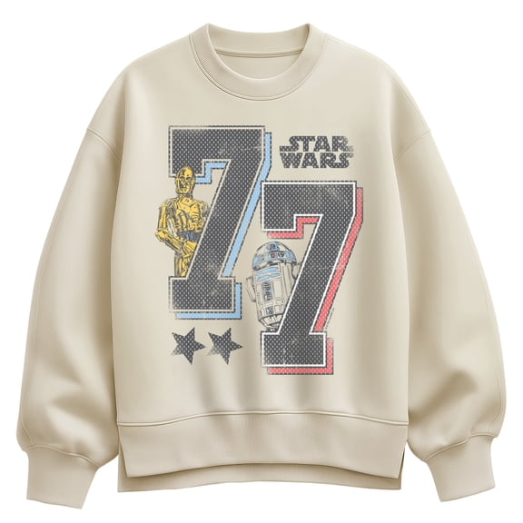 Star Wars - Jersey - Women's Oversized Fleece Crew Sweatshirt