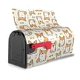 thumbnail image 3 of Balery Cartoon Corgi Mailbox Cover - Standard Size-21x18 in, 3 of 9