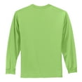 thumbnail image 6 of Mafoose Mens Long Sleeve Essential T-Shirt Lime 2X-Large, 6 of 6