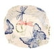 thumbnail image 1 of Funda protectora elástica de elastano para silla redonda o cuadrada, para comedor, giratoria. Mariposa, 1 of 4