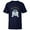 Navy, variant on Star Wars R2-D2 Droid Cute Christmas Holiday Merry Beep Boop - Short Sleeve T-Shirt for Kids - Customized-Athletic Heather