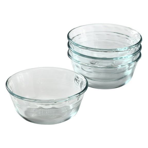 Pyrex 4-piece 10-ounce Custard Cup Set