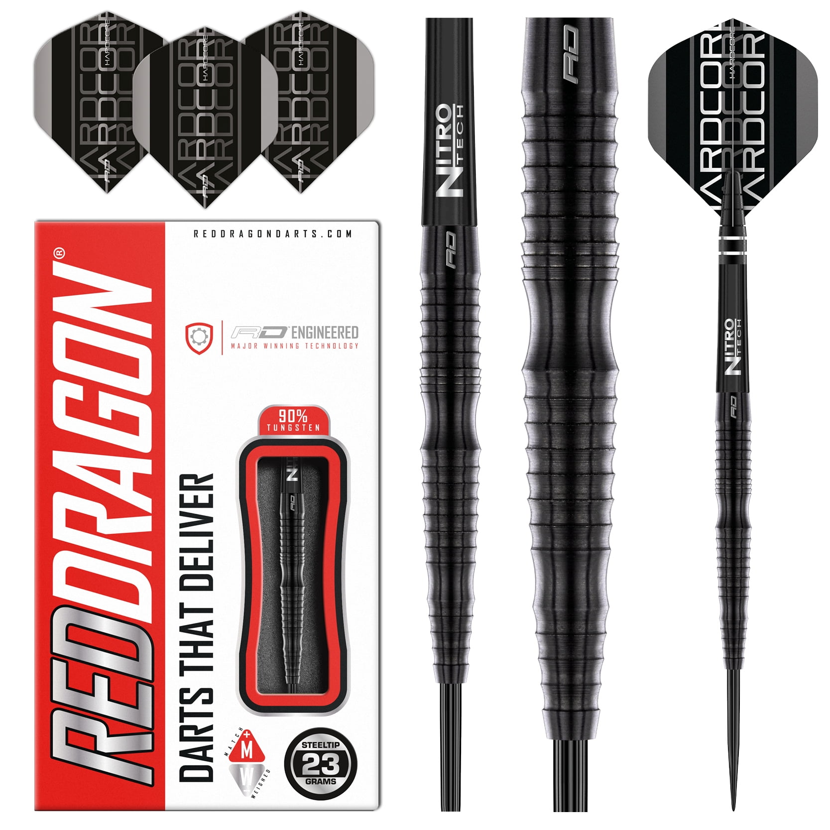 ダーツ Red Dragon Razor Edge Extreme 2BA 20g RED DRAGON - Razor Edge Extreme 23 Gram Professional