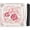 Pink and Ivory Peony Rules31.5"x31.5", variant on Mahjong Mat Ships Rolled, Non-Slip Rubber Mahjong Mats for Mah Jongg Sets