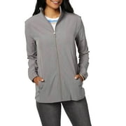 Hang Ten Womens Jacket (Frost Gray/Oasis, M)