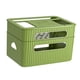 thumbnail image 5 of Caja de almacenamiento de enrutador Caja de almacenamiento de cables de alambre Estante de almacenamiento Caja de gestión de cables de gran capacidad Verde de 2 niveles Macarena Estante del enrutador, 5 of 8