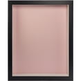 thumbnail image 2 of 12x16 Shadow Box Frame In Black With A 1 3/4" Usable Depth Includes Light Pink Acid-Free Backing,, 2 of 6