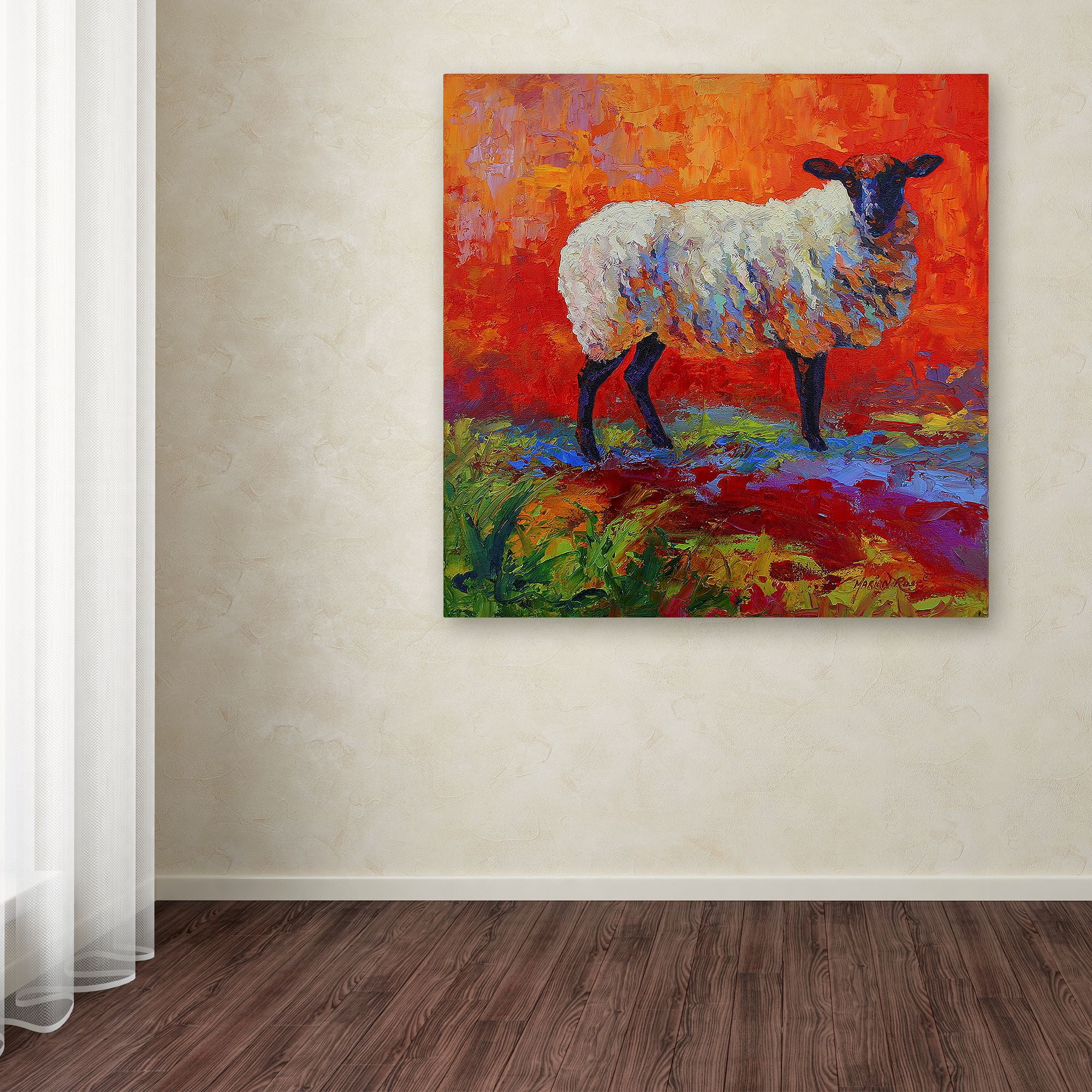 Trademark Fine Art 'Suffolk Abstract' Canvas Art by Marion Rose