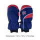 thumbnail image 4 of Advancent 3 pares de manoplas para niños, guantes de invierno impermeables para clima frío, fáciles de combinar, cómodos, diseño grueso para Suministros térmicos Armada, 4 of 5