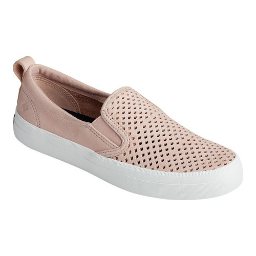 sperry women's crest twin gore scalloped perforated sneaker