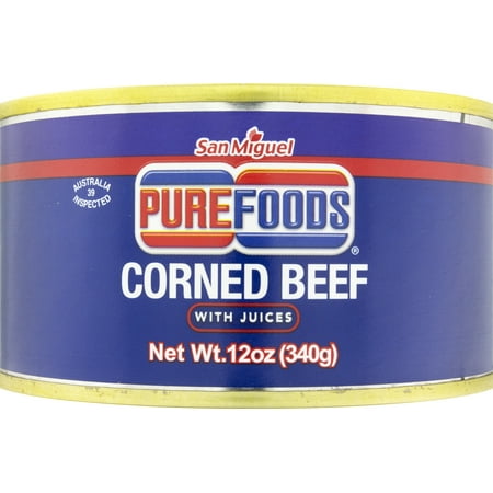 Purefoods Corned Beef with Juices, 12 oz