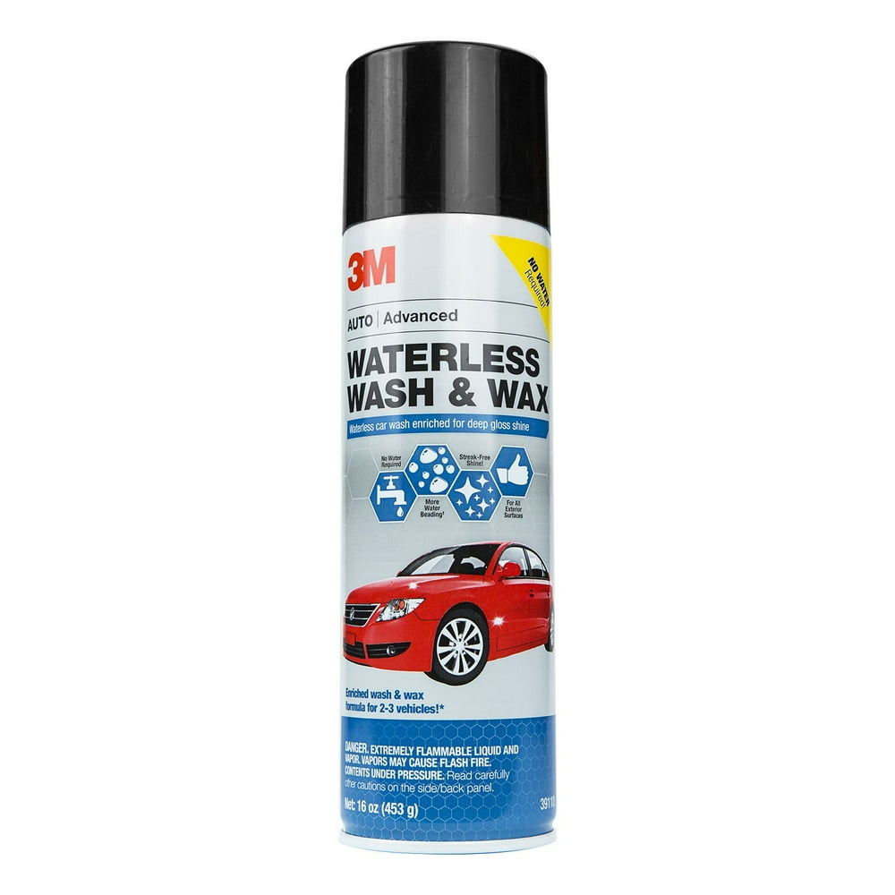3M 39110 Waterless Wash & Wax, 16 Oz.