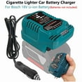 thumbnail image 2 of NEW Car Battery Charger For Bos*ch 18V Li-ion Battery Charger Compact Chargers with LED Indicator Cigarette Lighter Plug Vehicle, 2 of 8