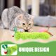 thumbnail image 4 of Juguete para gato, almohada de oruga de felpa, juguete para gato con hierba gatera, suministro interactivo para mascotas, 4 of 8