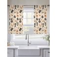thumbnail image 5 of Western Cowboy Sheer Curtains 54 Inch Length 2 Panels Set for Living Room/Bedroom, Country Vintage Art Boots Desert Semi Curtain Sheers Drapes Rod Pocket Curtains Window Treatment Set 52''x54''x2, 5 of 7