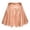 *3-Rose Gold, variant on VBVC Women's Metallic Shiny Mini Skater Skirt,Ladies High Waisted Flared A-Line Skirt,Stretchy Y2K Party Club Skirt For Women,Rose Gold,S-2XL