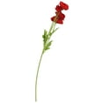 thumbnail image 2 of Flor Artificial Decorativa Realista Aspecto Elegante Flor Falsa Para El Hogar Sala De Estar Boda Rojo, 2 of 7