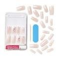 thumbnail image 3 of Kiss VOGUISH Fantasy White Ombre Long Length Nails Long Square FV18X Holographic Glitters w/ Heart Design Limited Edition 1 Pack, 3 of 4