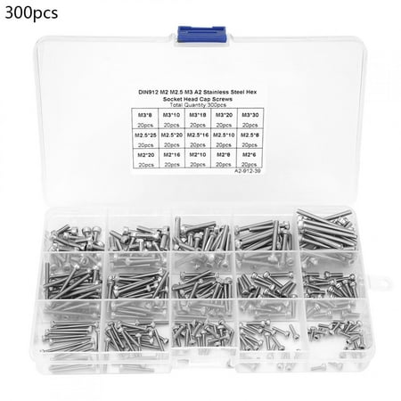 

Stainless Steel Screw Stainless Steel M2 M2.5 M3 Hex Socket Screw For Communication Equipment Industrial And Construction