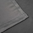 thumbnail image 7 of BNM Textured Waves Blackout Curtains, Set of 2, 26" x 84", Charcoal, 7 of 7