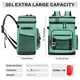 thumbnail image 2 of Mochila aislante impermeable Cooler Hulongo 30 L, color verde, 2 of 7