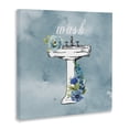 thumbnail image 2 of Stupell Industries French Country Floral Bathroom Rules Wash Canvas Art, 30 x 30, by Nan, 2 of 8