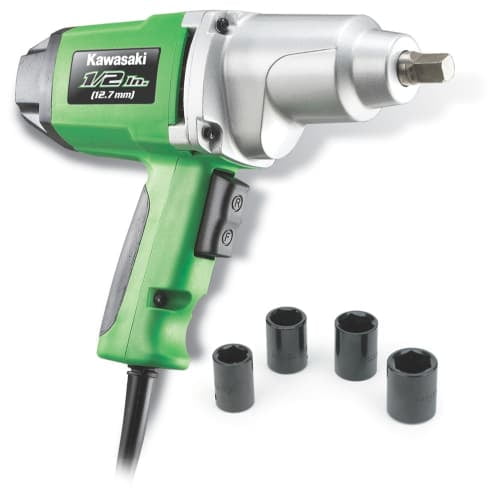 Kawasaki 841426 7.5 Amp 1/2 Inch Impact Wrench Kit