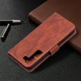 thumbnail image 6 of Wallet Case for Samsung Galaxy S23 FE Case, Classic Premium PU Leather Shockproof Protective Kickstand Card Slots Flip Folio Folding Case Cover for Samsung Galaxy S23 FE, Brown, 6 of 6