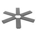 thumbnail image 3 of Folding Heat Insulation Pad, Hollowed Bottom Folding Hot Pots Holder Desktop   for Home Use, 3 of 8