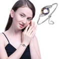 thumbnail image 3 of Crystal Peacock Gradient Bracelets Creative Colorful Jewelry Gift para mujeres mamá Wmkox8yi sjalhkljlk1508, 3 of 5