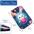 thumbnail image 4 of Easter Premium 12.5x8.2 Inch Soft Comfortable Furry Printed Car Armrest Mat Cover Accessory, 4 of 6