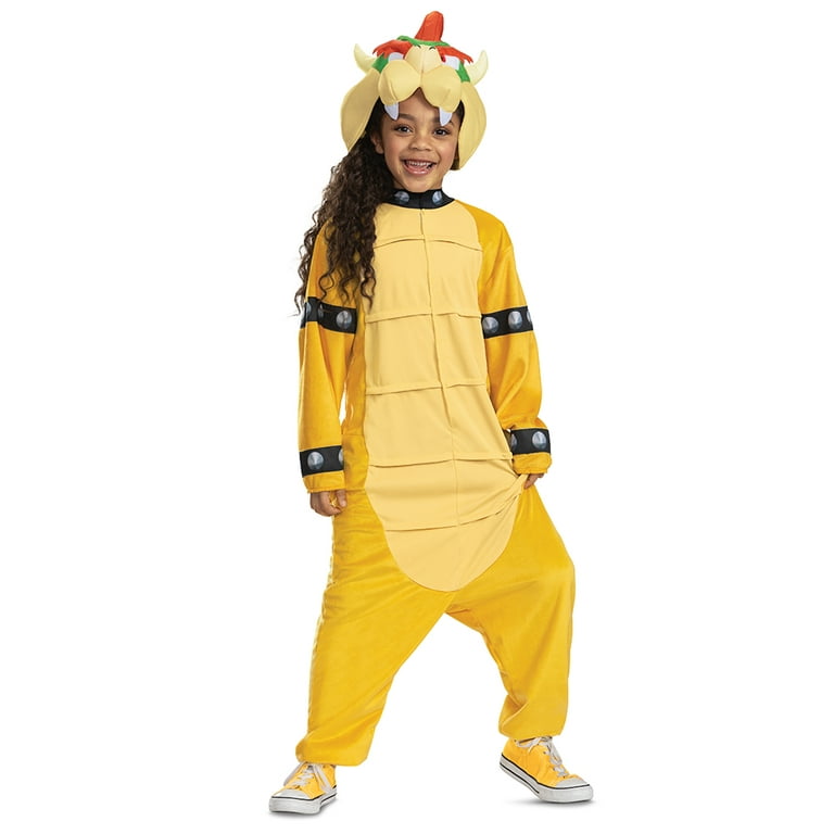 The Super Mario Bros. Movie Bowser Cosplay Costume Jumpsuit Party
