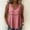 Pink, variant on ClodeEU Women's V Neck Sleeveless Cutout Peplum Tank Top,Solid Color Casual Tunic Blouse Army Green,Women's Plus L