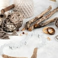 thumbnail image 3 of Guirnalda de cuentas de madera decorativas para el hogar, con borlas, para colgar en la pared, ideal para estanterías de estilo rústico., 3 of 7