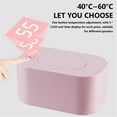 thumbnail image 3 of FFENYAN Gift Infant Wet Towel Heater, Portable Wet Towel Heater With Temperature Controlled Wet Towel Dispenser Box, 40 ℃ - 60 ℃ Wide Range Multistage Adjustment, 3 of 4