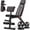 Weight Bench+Weight Plate, variant on GIKPAL 7 Positions Adjustable Weight Bench With Extended Headrest and Leg Extension,Foldable Workout Bench Weight Bench Press for Full Body Strength Training,Maximum Weight 770 Lbs.