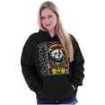 thumbnail image 3 of Rastafari Rebel Reggae Teddy Bear Hoodie Sweatshirt Women Men Brisco Brands S, 3 of 6