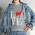 thumbnail image 2 of I Love Goats With Red Goat T-shirt, 2 of 2