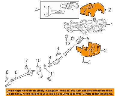 Jeep CHRYSLER OEM 97-98 Wrangler Steering Column-Lower 